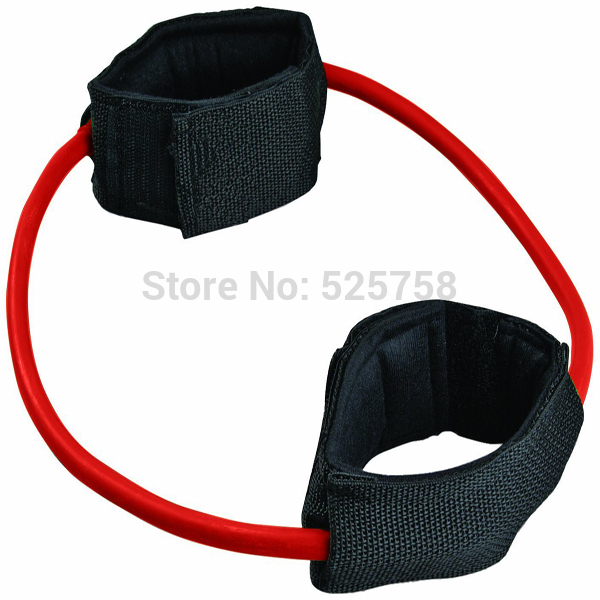 Free shipping red 20lbs Cuff Resistance Band Exercise Cords