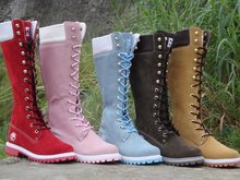 Free shipping Plus  Autumn and winter women boots wild flat leisure snow boots Martin boots leather ankle flats shoes
