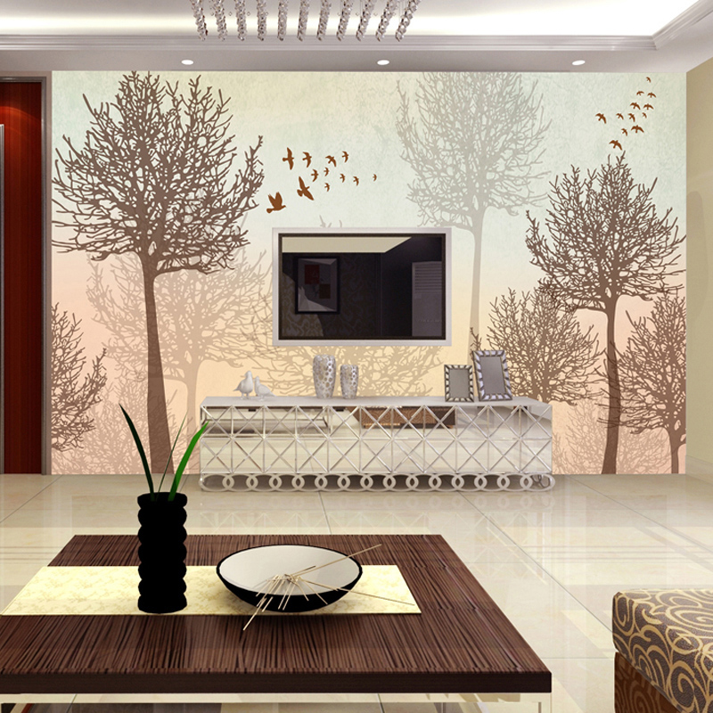 ... scenic television background wallpaper the living room sofa bedroom