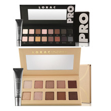Drop shipping 2014 NEW ARRIVAL Makeup Lorac PRO Unzipped 10 colors Eyeshadow Palette With Eye Primer 16 color Eye Shadow
