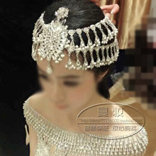 Bride handmade crystal beaded hair accessory marriage accessories wedding accessories hair accessory