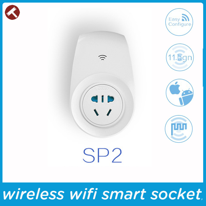 electronic 2014 new SP2 Smart Wifi Plug Remote Control Socket Wireless Switch Smart Device Control through