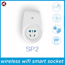 2014 new Broadlink SP2,Smart Wifi Plug, Remote Control Socket, Wireless Switch,Smart Device, Control through andoid iPhone App