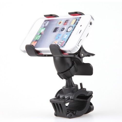360 Degree Rotatable Bicycle Bike Phone Holder Handlebar Clip Stand Mount Bracket for iPhone Samsung Cellphone