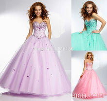 Charming Beaded Evening/Prom/Party/Quinceanera dress/Ball gown/SZ 6 8 10 12 14