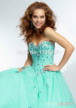 Charming Beaded Evening Prom Party Quinceanera dress Ball gown SZ 6 8 10 12 14