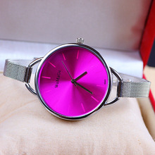 11 colors New Fashion Silver Watches for Women Dress Watches Quartz Watch 1pcs/lot
