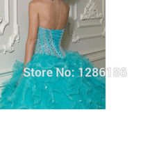 New Quinceanera Formal Prom Party Evening Ball Gown Dress Custom made 2 28