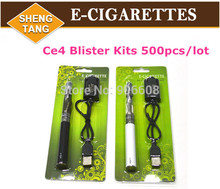 CE4 Blister Kits eGo-T Battery 650mah 900mah 1100mah Electronic Cigarette Kits Ce4 Atomizer  Ego E-Cigarette Kits 500pieces/lot