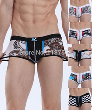New Modal Men’s Boxer Shorts Men Boxers Sexy Underwear Print Mens Comfy Low Rise Man Male Gay Boy Shorts Trunks Bottoms S M L XL