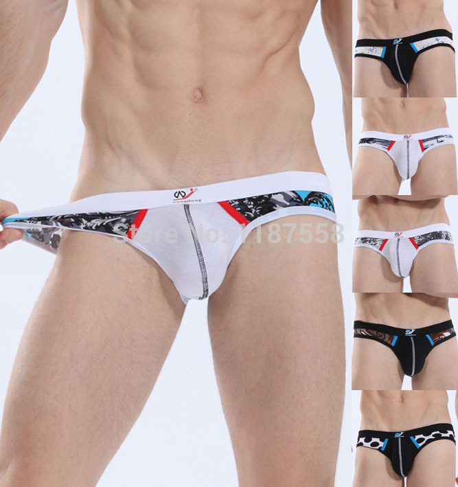 New Hot Modal Briefs Men Men s Brief Sexy Underwear Mens Boy Shorts Print Soft Y