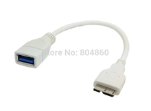 Micro USB 3.0 OTG Cable Host Adapter For Samsung Galaxy S5 Note 3 N9000 N9005 Pro 12.2 N9000 NK 2520 tablet