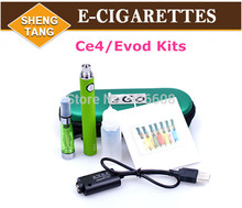 Ego Ce4 Atomizer Evod Bettery Electronic Cigarette Kits 650mah 900mah 1100mah Battery E-cigarette Starter Kits with Zipper Case