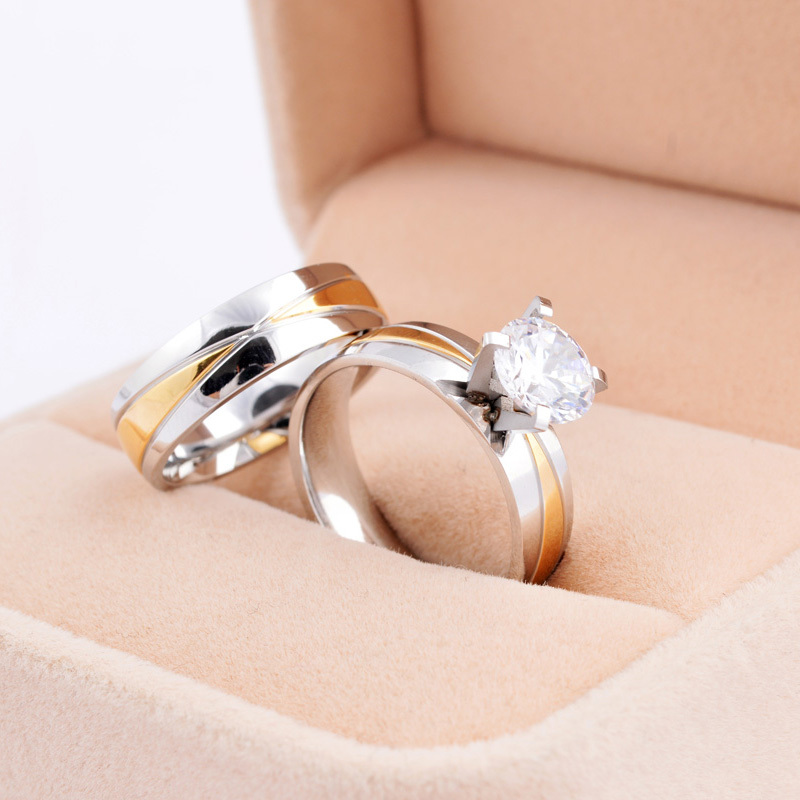 ... Rings Wedding Band His and Her Promise Rings Sets(China (Mainland