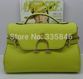2014 new tide han edition summer fashion bag portable female bag litchi grain joker woman summer