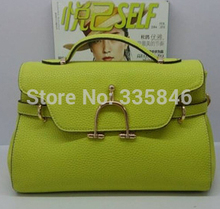 2014 new tide han edition summer fashion bag portable female bag litchi grain joker woman summer