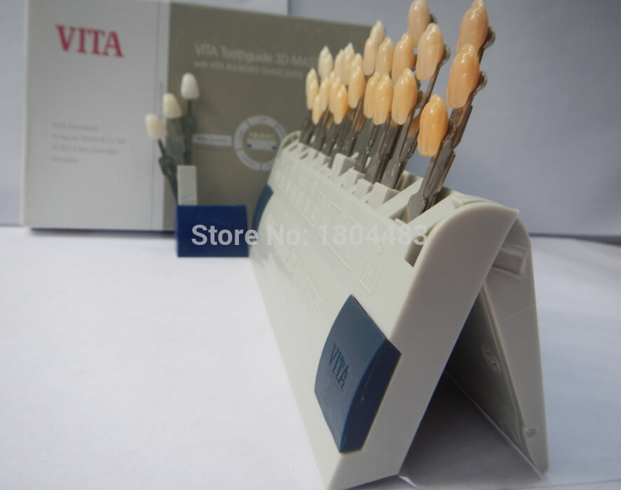 New Dental Vita 3D Master Tooth Guide System 29 Color Shades Guide Teeth New