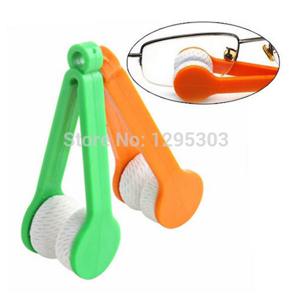 1PC 2014 New Colorful Portable Sun Glasses Eyeglass Microfiber Brush Cleaner High Quality 9J6NnI