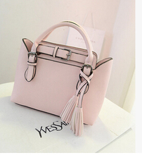 2014 new European and American fashion handbags fringed shoulder bag diagonal package bag fresh packet