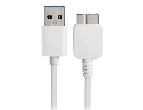 USB 3 0 Charging Data Cable for Samsung Galaxy Note3 S5 9600 White