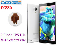 DOOGEE DG550 DAGGER MTK6592 Octa core android cell phone Smart phone 5.5Inch IPS HD 1GB RAM 16GB ROM 8.0MP GPS 3G WCDMA  phone