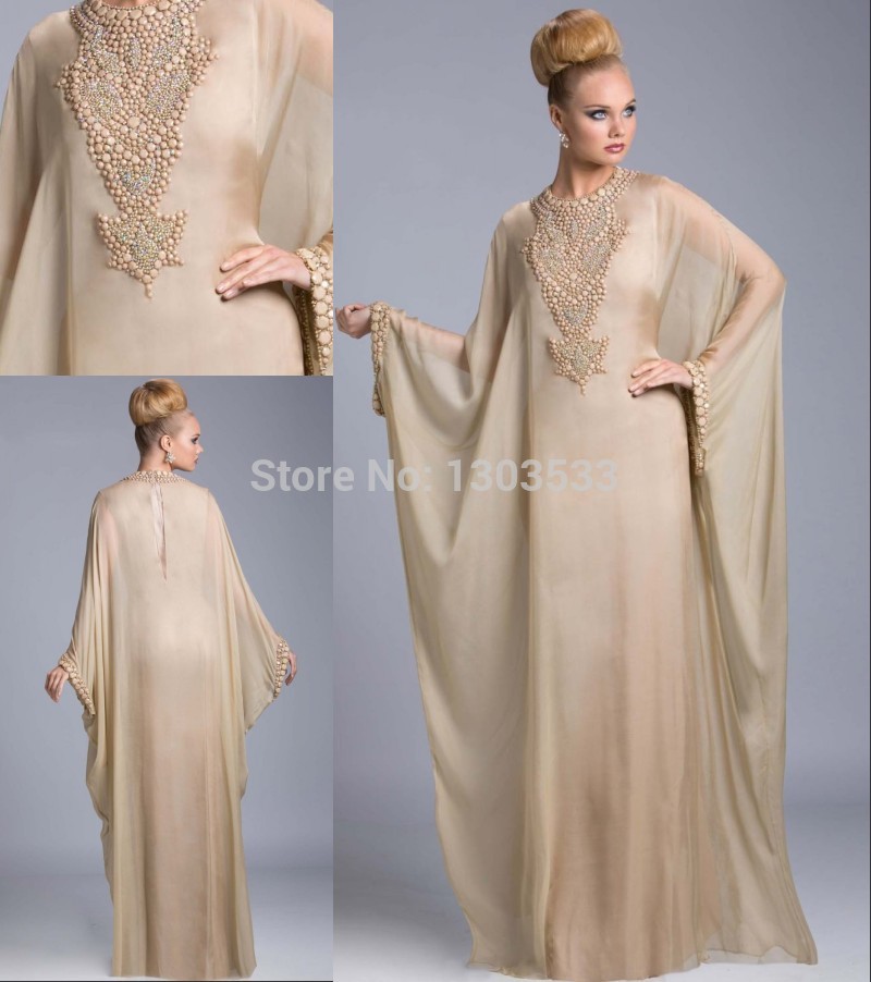 ... Farasha Abaya jalabiya Islamic Long Sleeve Prom Dress Evening Dresses