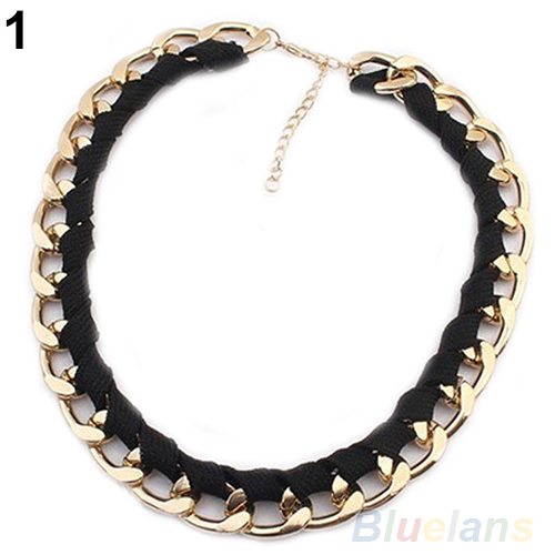 Fashion Women s Chain Necklace Collar Statement Choker Punk Party Jewelry Gift 01T9