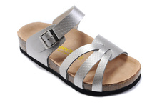 casual slippers leather birkenstock/women sandals/comfortable cork fashion birkenstock sandals/lovely women slippers,hot selling
