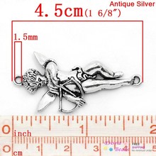 Connectors Findings Cupid Angel Antique Silver 4 5x2 1cm 20PCs K10087 