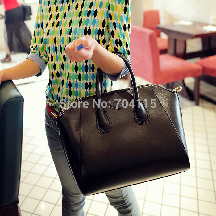Fashion black women handbag big bag spring