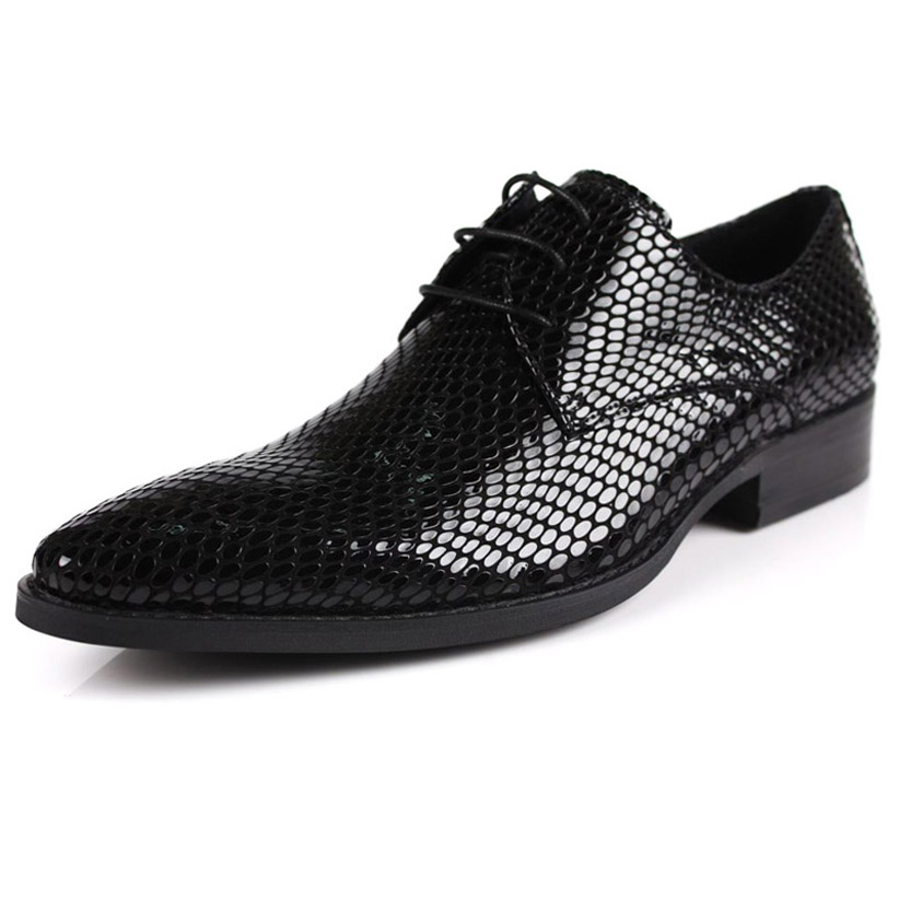 Genuine Leather Men's Ankle Boots Business Formal Pointed Toe First