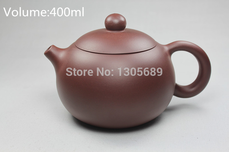 Chinese yixing zisha tea set 400ml big tea pot free shipping on sales purple clay big