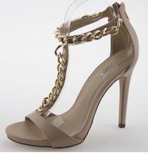 Summer 2014 Europe and America brand new sexy high-heeled shoes heel soft leather open-toed sandals heels