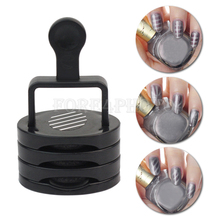3 Pattern Design Magnet Magnetic Slice Holder Set for Magic Nail Art Polish Tool