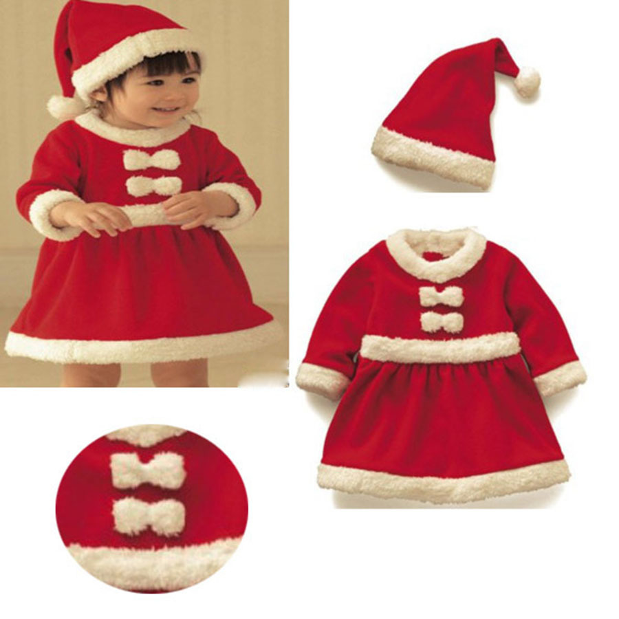 Infant santa dress