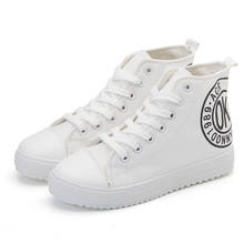 OK 2014 Academy style women canvas Fashion high cut women canvas shoes casual stylish Women LOVE