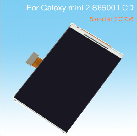 10pcs lot Free shipping mobile phone lcds for Samsung Galaxy mini 2 S6500 LCD screen display