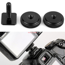 Photo Studio Accessories Cold Foot to 1 4 Screw Adapter for Camera Flash Holder Bracket Hot