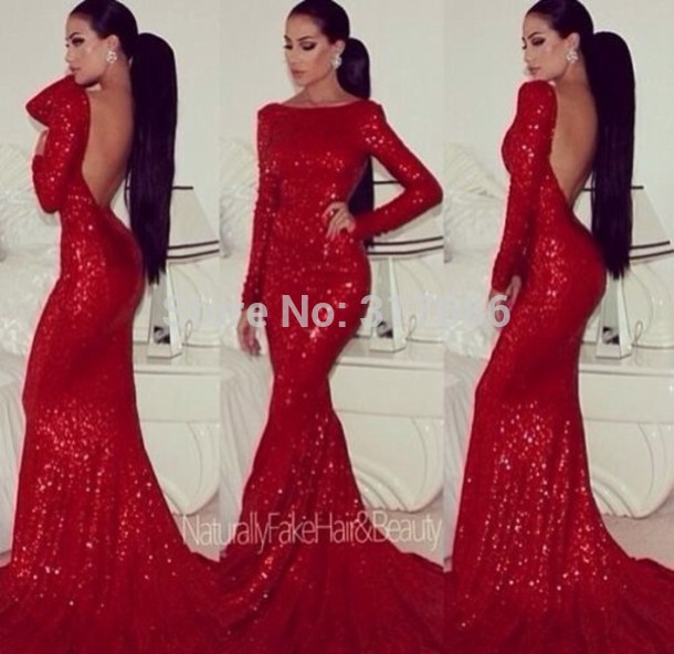 ... -Sheath-Fitted-Red-Sequin-Sparkle-Dress-High-Neck-Formal-Dresses.jpg