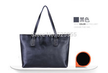 Free shipping high quality famous brand design women genuine leather handbag ,fashion big size real cow leather shoulder
