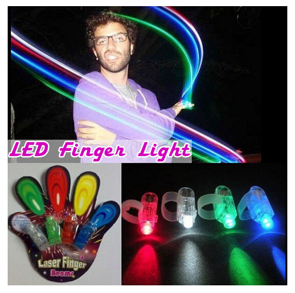 Купить 4 цвет палец лампы, светодиодные палец света, лазерного палец .
