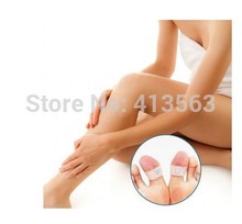 2pcs of one Pair Slimming Silicone Foot Massage Magnetic Toe Ring Fat Burning For Weight Loss Health Care free ship