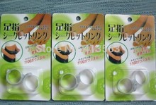 2pcs of one Pair Slimming Silicone Foot Massage Magnetic Toe Ring Fat Burning For Weight Loss