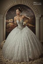 2014New white ivory Lace Wedding Dress Custom size 2 4 6 8 10 12 14 16