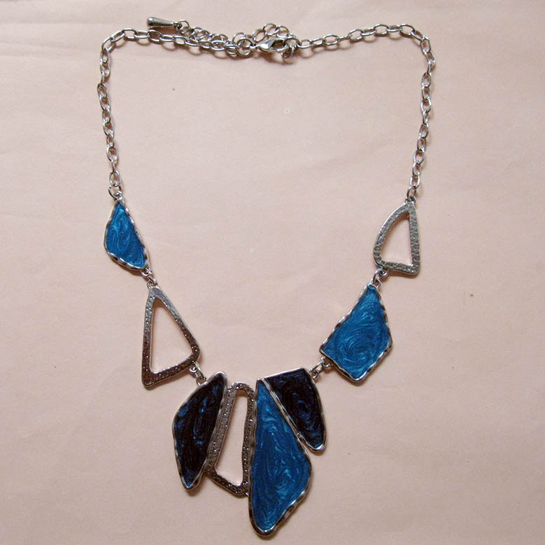Blue Esmalte Colares Shourouk Necklaces Pendants Colares Bijuterias Collier Bijoux Love Perfumes For Women Relogio Feminino