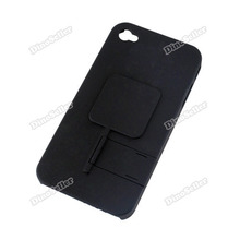Negotiable! dinoseller Triple 3 SIM Card Adapter Converter with Back Case Cover Stand for iPhone4 4S Hot New Sale