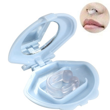 10PCS Nose Clip Silicone Anti Snoring Aid Snore Stopper Retail Packaging Magnets Silicone Snore FreeNose Clip Device