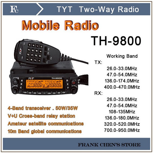 Tyt th-9800  - 29 / 50 / 144 / 430      