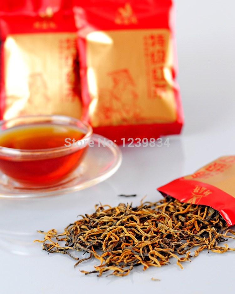 100g Top Quality Organic Dian Hong JinJunmei Yunnan Black Tea Free Shipping