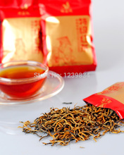 100g Top Quality Organic Dian Hong,JinJunmei,Yunnan Black Tea,Free Shipping